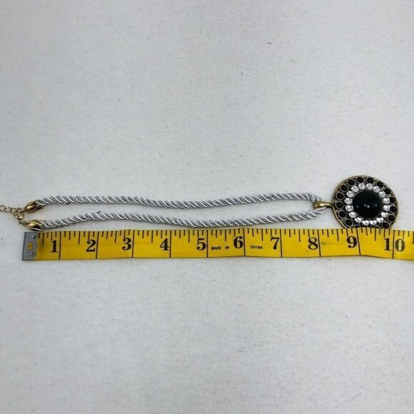 Women Necklace 16" Big Round Statement Pendant Rope Retro Boho Fashion Costume - Picture 5 of 11